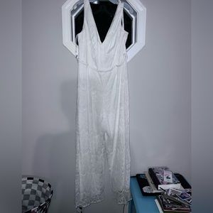 David’s Bridal Lace Jumpsuit